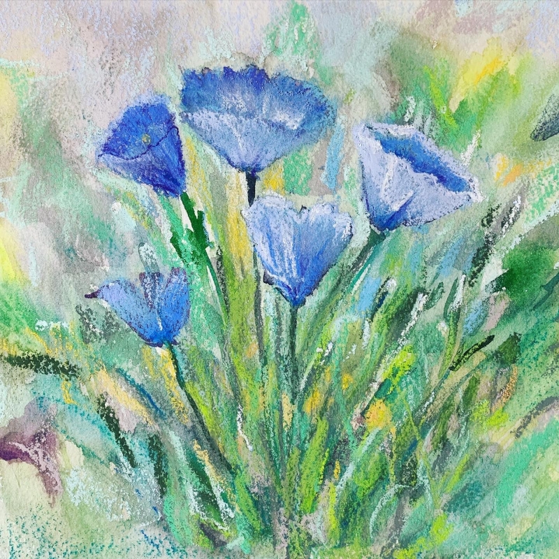 BLUE BELLS by artist Emilie “Addie” Heath